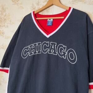 90s Champion Chicago Bulls Shooting Shirt Size 2XL